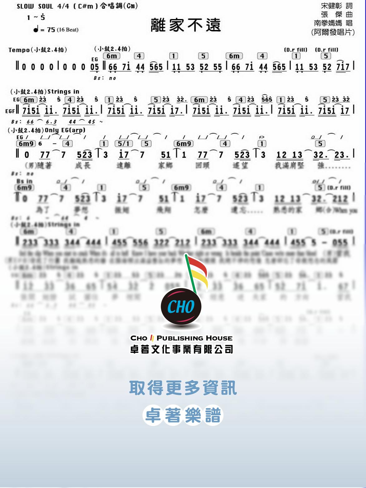 離家不遠